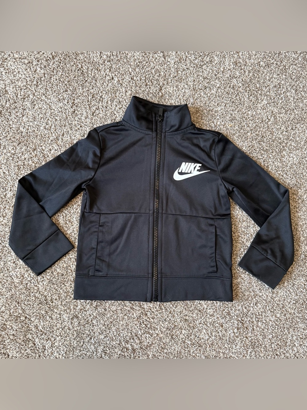 Nike Toddler Black Track Jacket Full Zip 2T Unisex Activewear